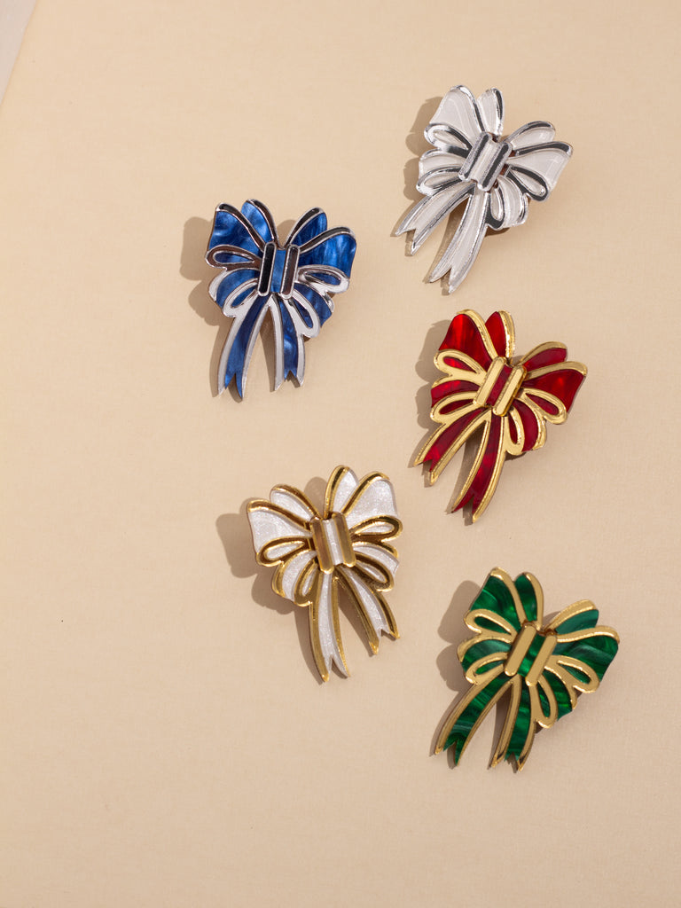 Festive Bow Earrings Mix N Match - made to order